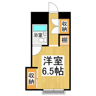 りば邸まつもと【303号室】の間取り