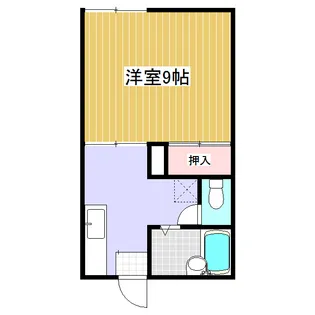 サンパレス安曇野 A【101号室】の間取り