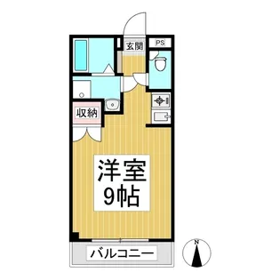 ローズハイツマチダB【207号室】の間取り