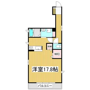 シャーメゾンT-Fa【3階】の間取り