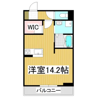シャーメゾンT-Fa【2階】の間取り
