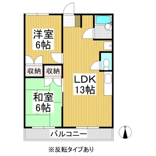 アーバンハイツ(小諸)【102号室】の間取り