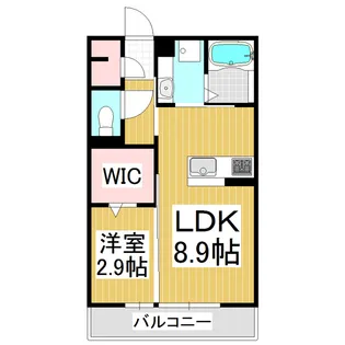 ステラ・庄内【1階】の間取り