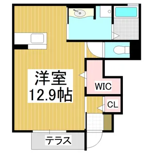 プリマべーラ【102号室】の間取り