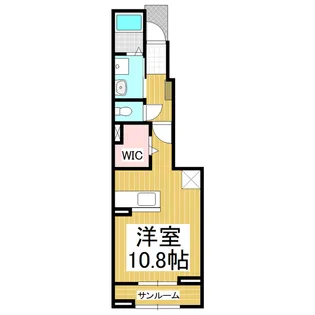 フローラルⅡ【105号室】の間取り