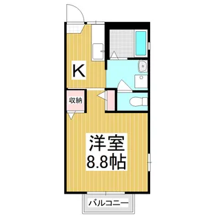 サンマルコ吉澤 D棟【2階】の間取り