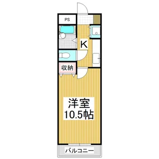 メゾン白板【3階】の間取り