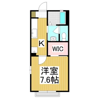 フォーエバー吉澤B棟【1階】の間取り