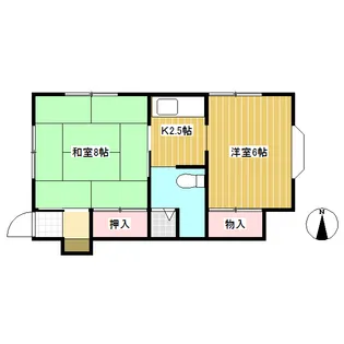 長野県上田市中央北1丁目【一戸建】の間取り
