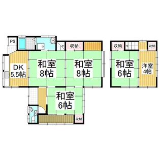 長野県上伊那郡飯島町飯島【一戸建】の間取り