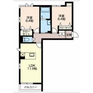 シャーメゾン・ソレイユ【1階】の間取り