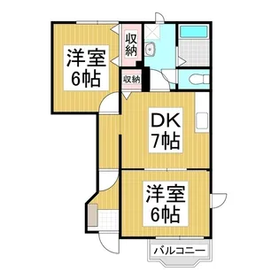 でいらぼっち【1階】の間取り