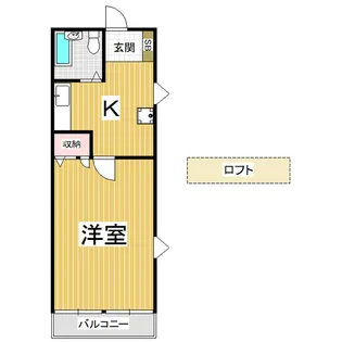 羽広青山ハイツ【2号室】の間取り