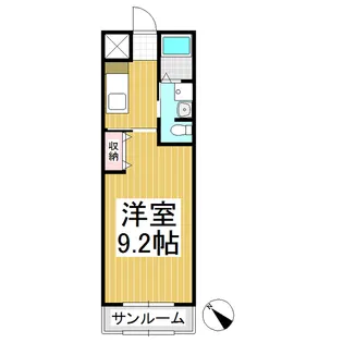 ルミエール(神畑)【1階】の間取り