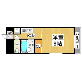 メゾン渚【1階】の間取り