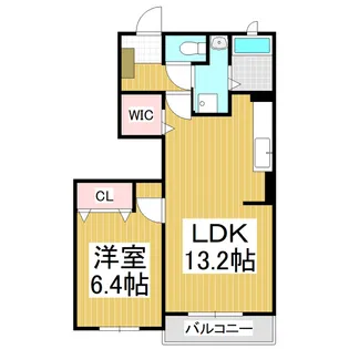 ブルーラグーン Ⅰ【1階】の間取り