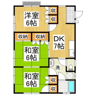 ホームライクMS【201号室】の間取り