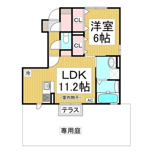 リベルテ・M Ⅱ【1階】の間取り