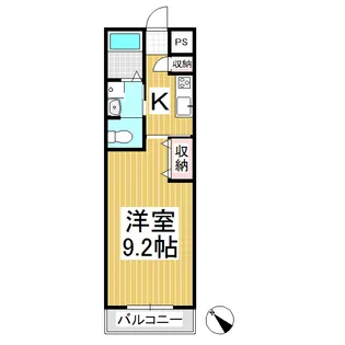 エスポワール【1階】の間取り