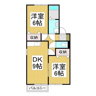 エスポワールY【103号室】の間取り