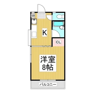 ハイツ中澤【105号室】の間取り