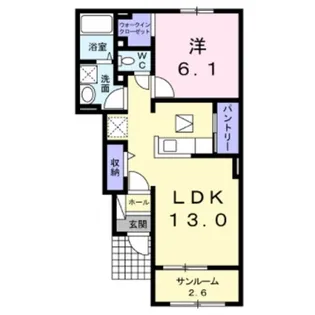 スマイル【1階】の間取り