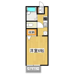 サンライフ相生【205号室】の間取り