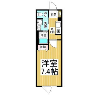 ベルデ南千歳【302号室】の間取り