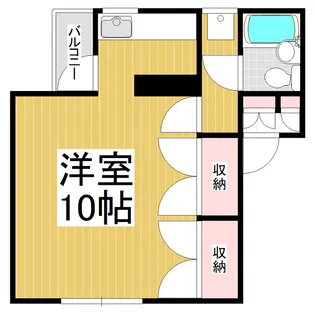 スクエアガーデン【203号室】の間取り