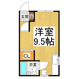 ホワイトメゾン【202号室】の間取り