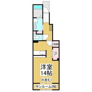 コンフォーティア【1階】の間取り