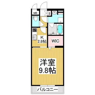 ブレインマンション桐【503号室】の間取り