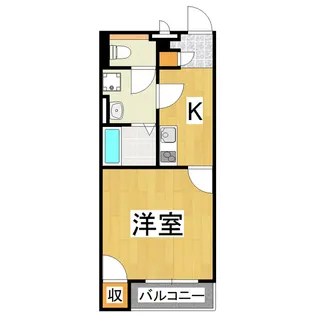 レオネクストAOYAMA【107号室】の間取り