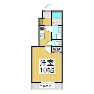 メゾンド アクア【102号室】の間取り