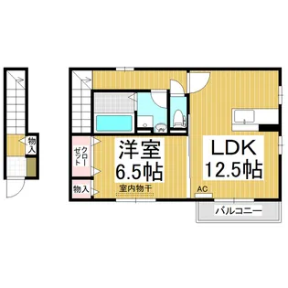 Age美和【2階】の間取り
