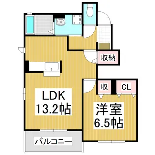 アイリス・R【1階】の間取り