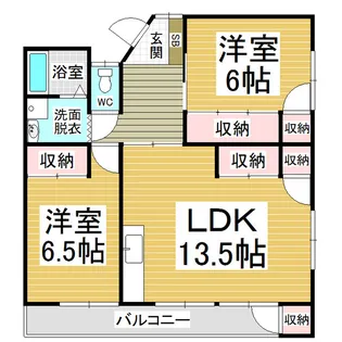 ハイツひまわり【301号室】の間取り