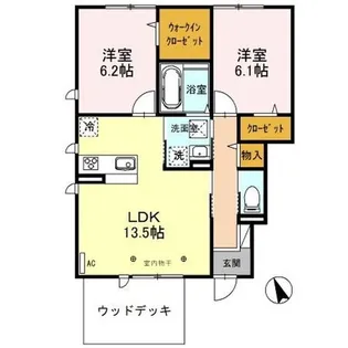 WIT上田【1階】の間取り