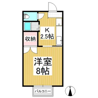 メゾン池田【2階】の間取り