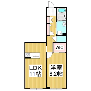 MASTTOWN FERIO【1階】の間取り