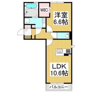 モルゲンロート・星【2階】の間取り