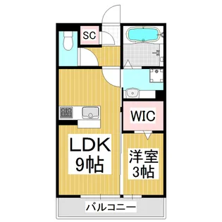 Erfolg・F【202号室】の間取り