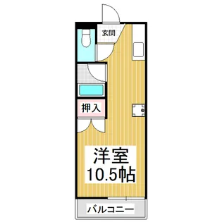サンシティ【202号室】の間取り