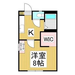 グランシャリオ 湖浜 B【1階】の間取り