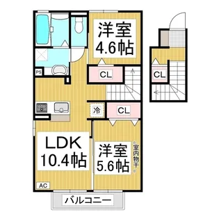 ルミエール 【2階】の間取り