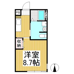メゾン リガシーⅡ【1階】の間取り