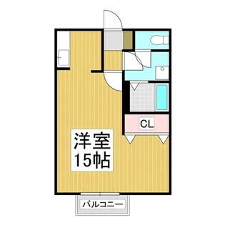 アムール【2階】の間取り