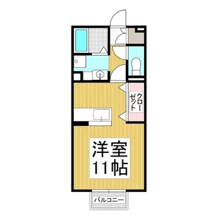 ルイブラン【1階】の間取り