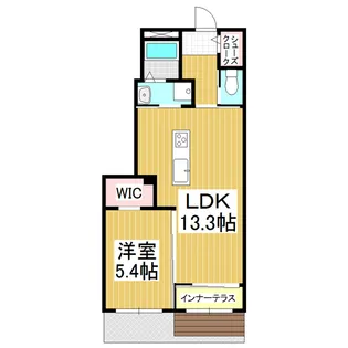 Gran LeCiel【103号室】の間取り
