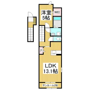 Sirius【2階】の間取り